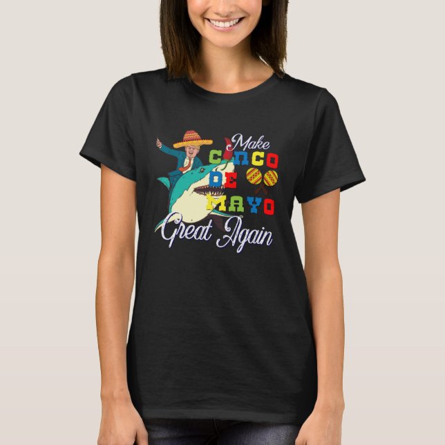 Camiseta Cinco De Mayo Tequila Tacos Mexican Beer Happy Cin (Anverso)