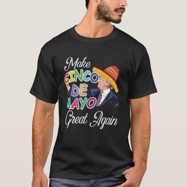 Camiseta Cinco De Mayo Tequila Tacos Mexican Beer Happy Cin (Anverso)