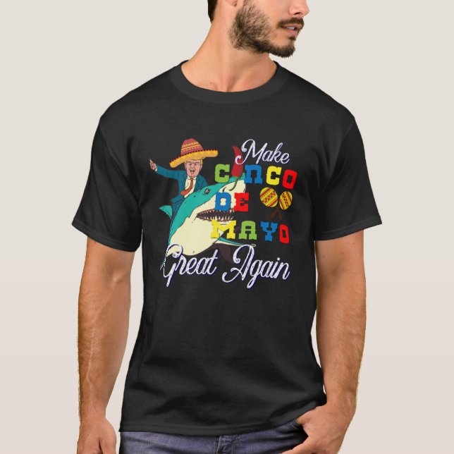 Camiseta Cinco De Mayo Tequila Tacos Mexican Beer Happy Cin (Anverso)