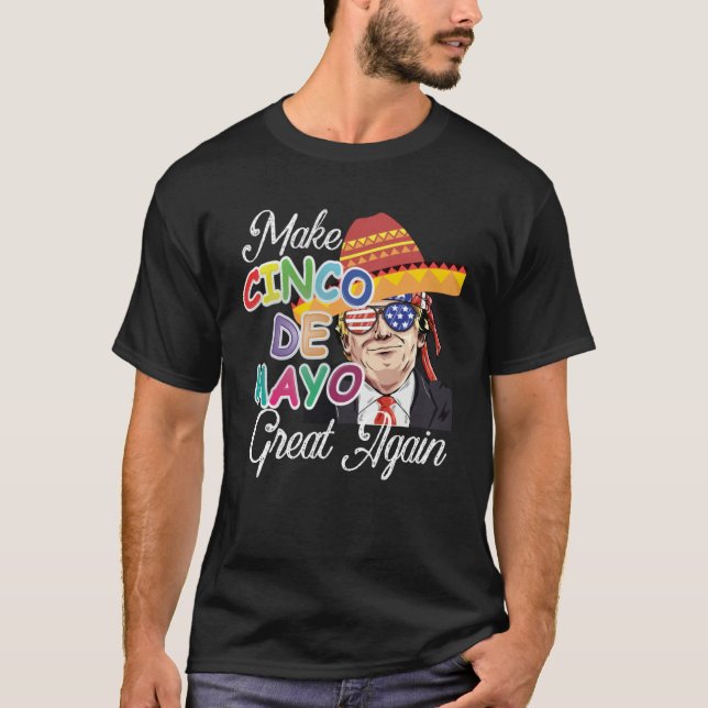 Camiseta Cinco De Mayo Tequila Tacos Mexican Beer Happy Cin (Anverso)