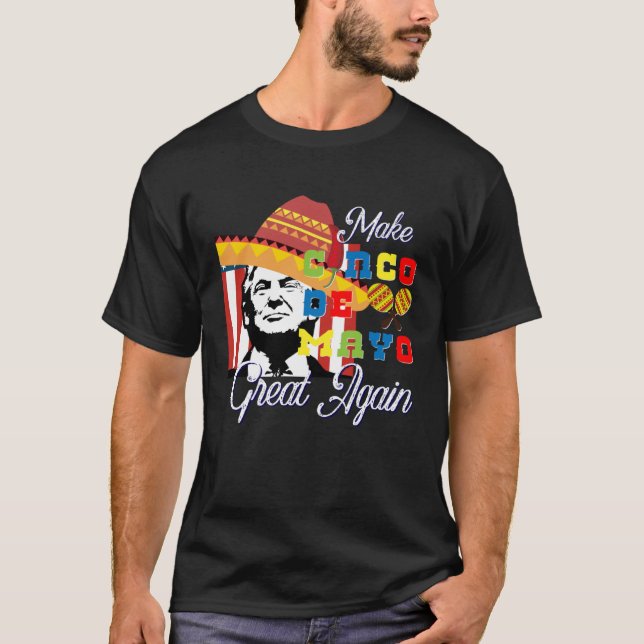 Camiseta Cinco De Mayo Tequila Tacos Mexican Beer Happy Cin (Anverso)
