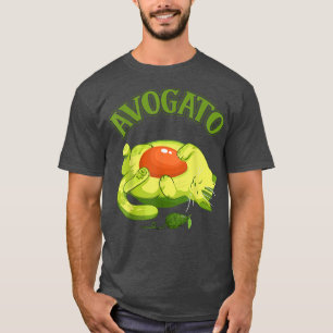 Camiseta Cinco De Mayo TFunny Meow Avogato Cat Aguacate Mei