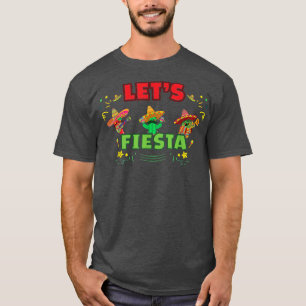Camiseta Cinco De Mayo TLets Fiesta Aguacate Y Tacos