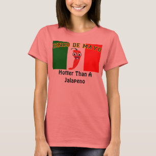 Camiseta Cinco de Mayo: Vibre que un Jalapeno