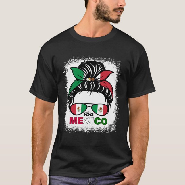 Camiseta Cinco De Mayo Viva Mexico Women Girl Mom Mexican F (Anverso)