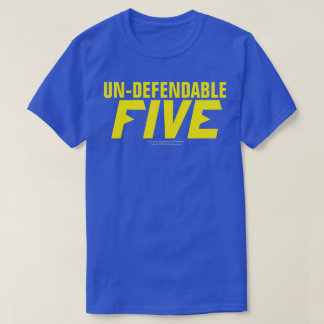 CAMISETA CINCO DEFENDABLES