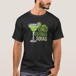 Camiseta Cinco draginko Cinco De Mayo Margarita Matchin