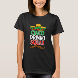 Camiseta Cinco Drinko Cinco De Mayo Fiesta Mexicana P