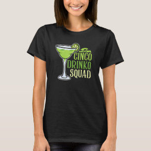 Camiseta Cinco Drinko Funny Cinco De Mayo Margarita M