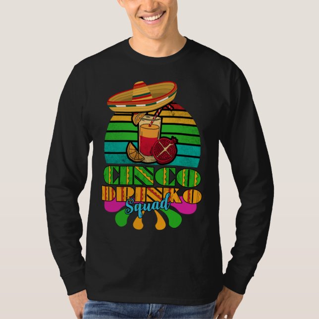 Camiseta Cinco Drinko Squad (Anverso)