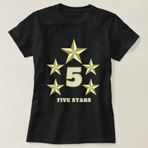 Camiseta cinco estrellas
