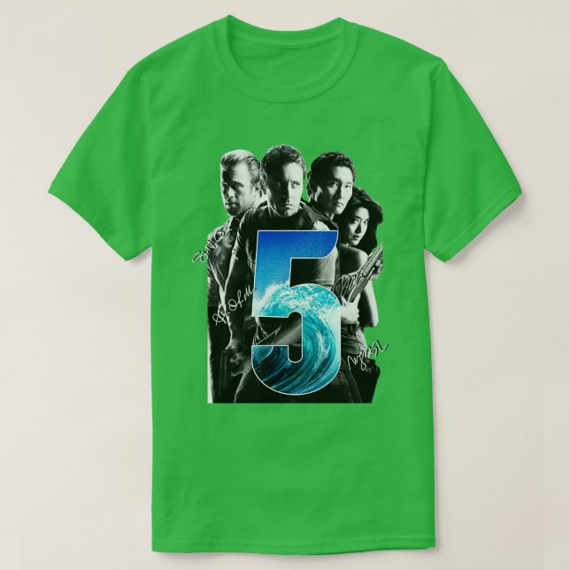 Camiseta Cinco Firmas Envases Tv Mostrar TShirt (Diseño del anverso)