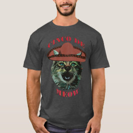Camiseta Cinco Gris De Meow Cinco De Mayo México Unisex