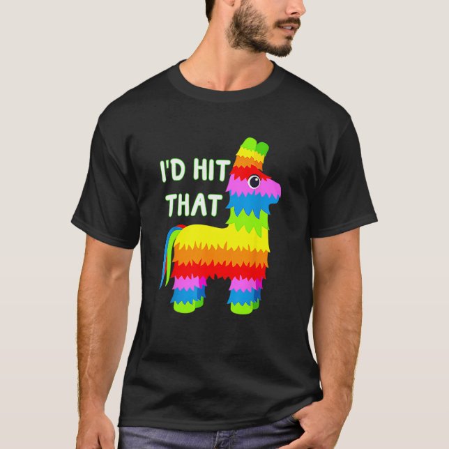 Camiseta Cinco ideas de mayo que golpearía esa pinata (Anverso)