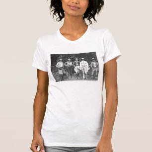 Camiseta Cinco mujeres en el rancho de tipo