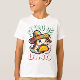 Camiseta Cinco niños de los dinosaurios de Mayo