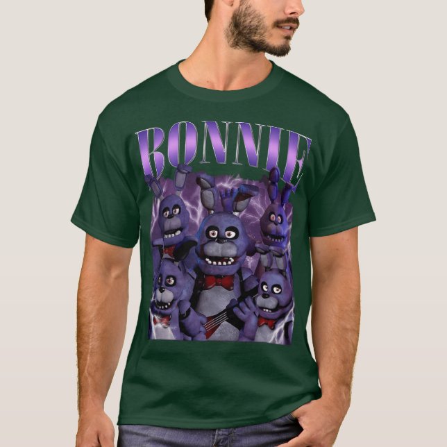 Camiseta Cinco Noches Con Los Amigos Bonnie de FreddyS (Anverso)