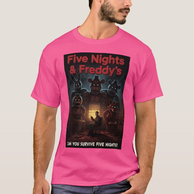 Camiseta Cinco noches en regalo de Freddys (Anverso)