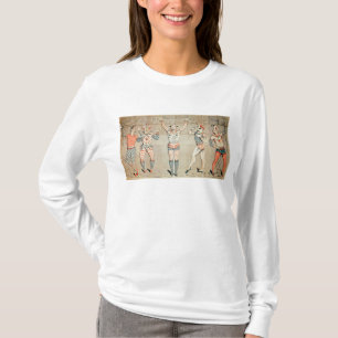 Camiseta Cinco payasos celebrados atados a las arenas