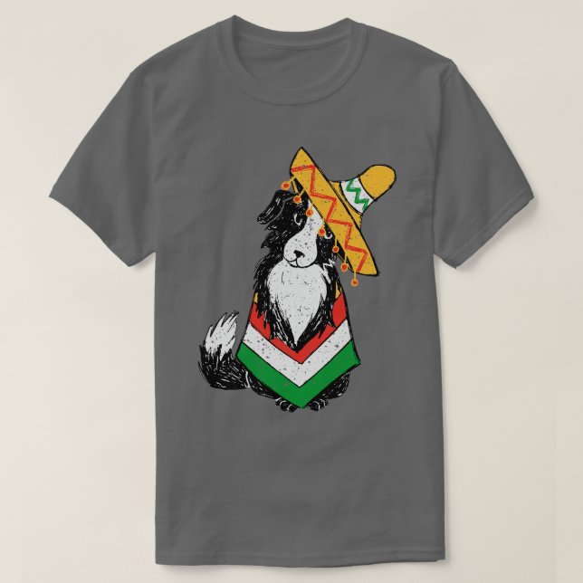 Camiseta Cinco perros de mayo (Diseño del anverso)
