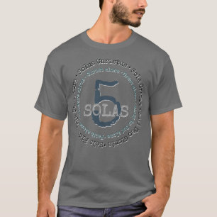 Camiseta Cinco solas de la reforma