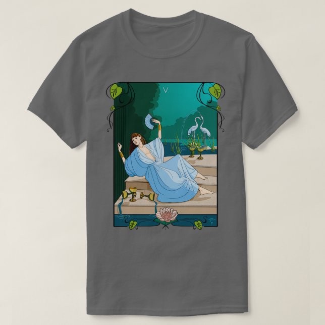 Camiseta Cinco tazas (Diseño del anverso)