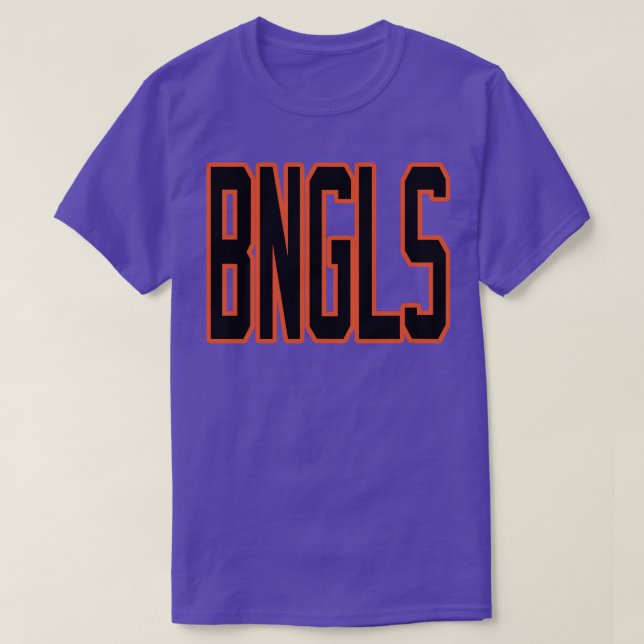 Camiseta Cincy LYFE BNGLS quisiera comprar una vocal (Diseño del anverso)
