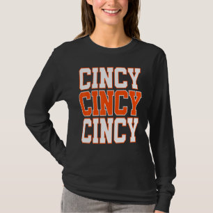 Camiseta CINCY 'NATI Cincinnati OH Pareja Familia T