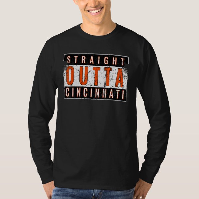 Camiseta Cincy 'nati Cincinnati Oh Pareja Familiar Pareja T (Anverso)