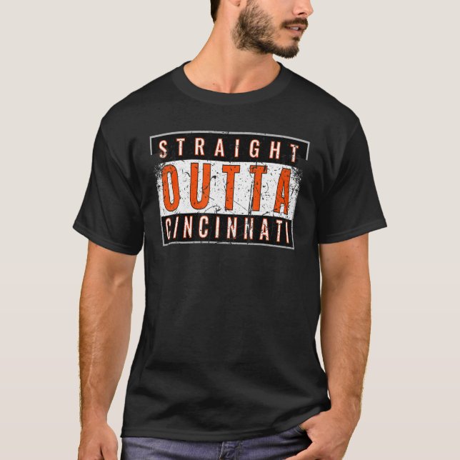 Camiseta Cincy 'nati Cincinnati Oh Pareja Familiar Pareja T (Anverso)