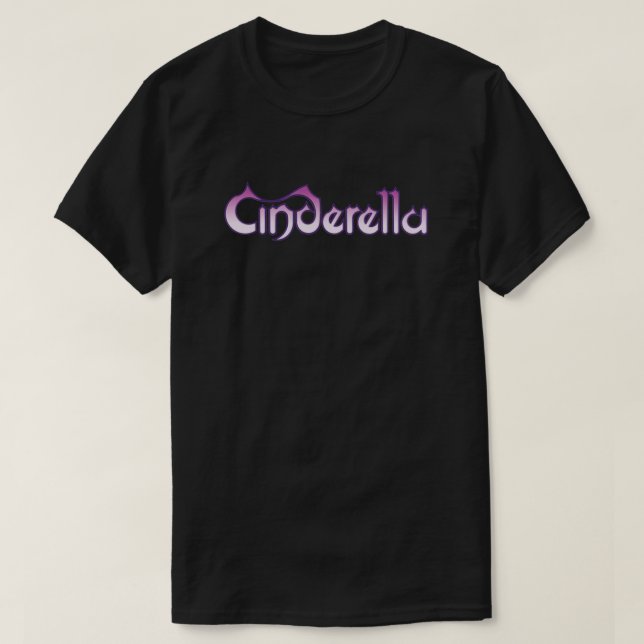 Camiseta Cinderella Band Classic T-Shirt.png (Diseño del anverso)