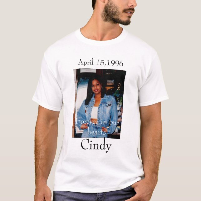 Camiseta Cindy, abril 15,1996 - modificado para requisitos (Anverso)