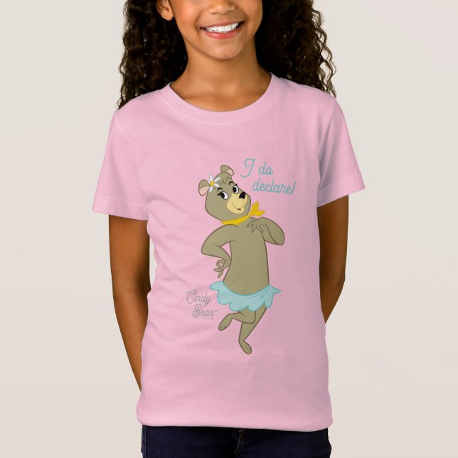 Camiseta Cindy Bear Playful Pose (Anverso)