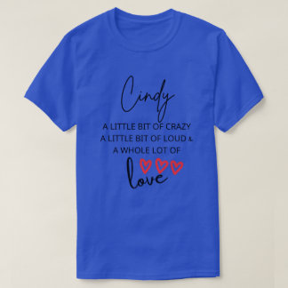 Camiseta Cindy Colorful Love