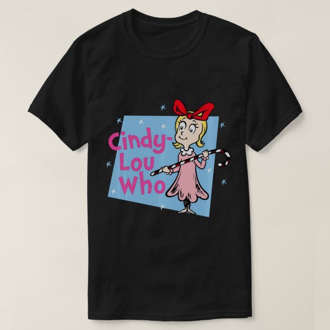 Camiseta CindyLou Who (Diseño del anverso)