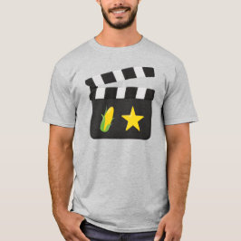 Camiseta Cine Clapperboard: Estrella de ‘maíz’