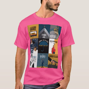 Camiseta Cine clásico: Arte Minimalista