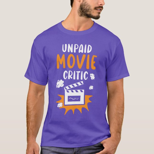 Camiseta Cine crítico de cine no remunerado: película "Mara (Anverso)