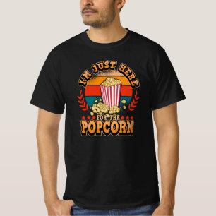 Camiseta Cine de cine retro Cine Popcorn Divertido
