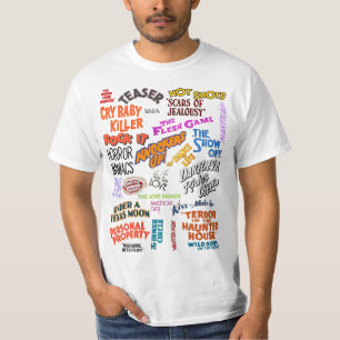 Camiseta Cine de época Citas frases de texto