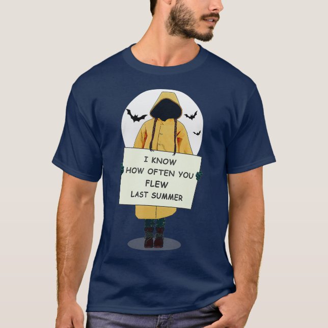 Camiseta Cine de horror anti Cambio climático CO2 (Anverso)