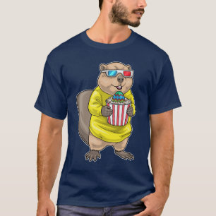 Camiseta Cine de Pascua de castor