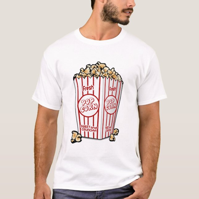 Camiseta cine de popcorn (Anverso)