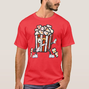 Camiseta Cine de popcorn divertida película de familia pelí