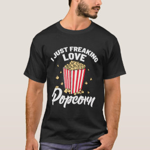 Camiseta Cine de teatro Noche de películas Graciosa me enca