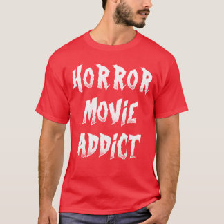 Camiseta Cine de terror Addict divertido