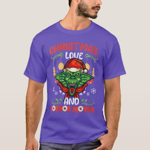 Camiseta Cine de terror femenino Santa Zombie Navidad L