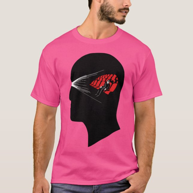 Camiseta Cine de un hombre (Anverso)