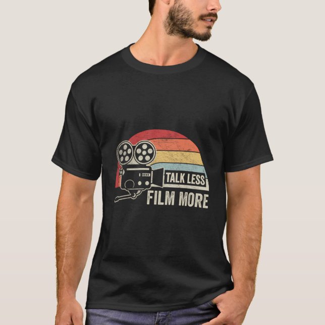 Camiseta Cine divertida, película estudiantil sobre películ (Anverso)
