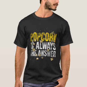 Camiseta Cine Food Lover Movie Night Gift Idea Popcorn